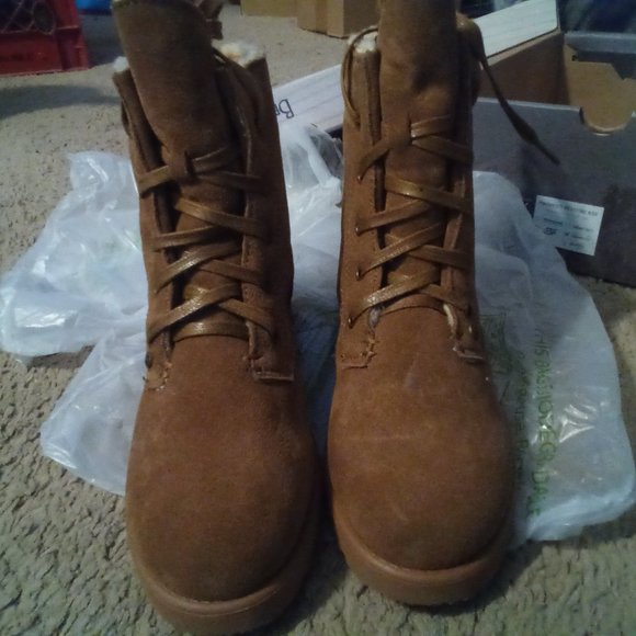 Bearpaw - Krista, Youth size 4 in Hickory - Picture 6 of 12